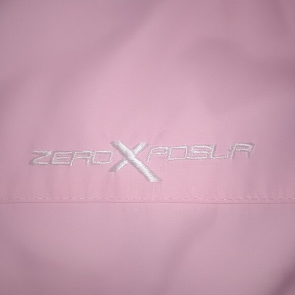 ZeroXposure Womens Windbreaker Jacket Pink White Full Zip Lightweight Size Large - Picture 4 of 8